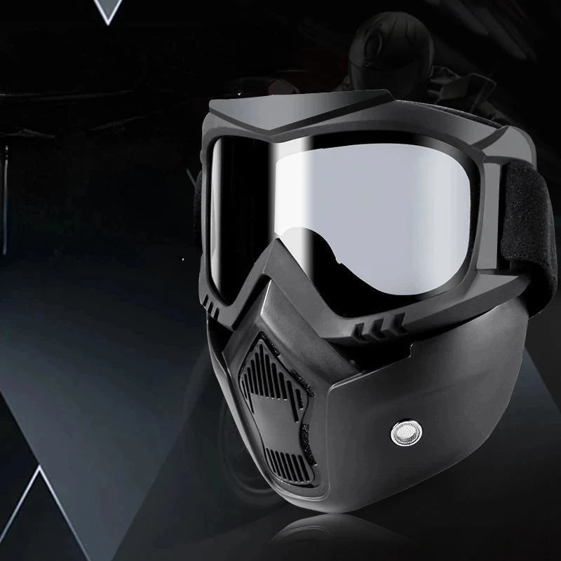 Goggles Full Face Hd Transparent Fog-proof Sand-proof Electric Welding Protective Glasses Versatile Breath-proof Windproof Mask Quick Pick Grocers