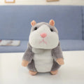 Learn To Imitate Talking Little Hamster Animal Plush Funny Toy Talking Nod Hamster Doll Soothing Crying Baby Toy Kids Gift Quick Pick Grocers