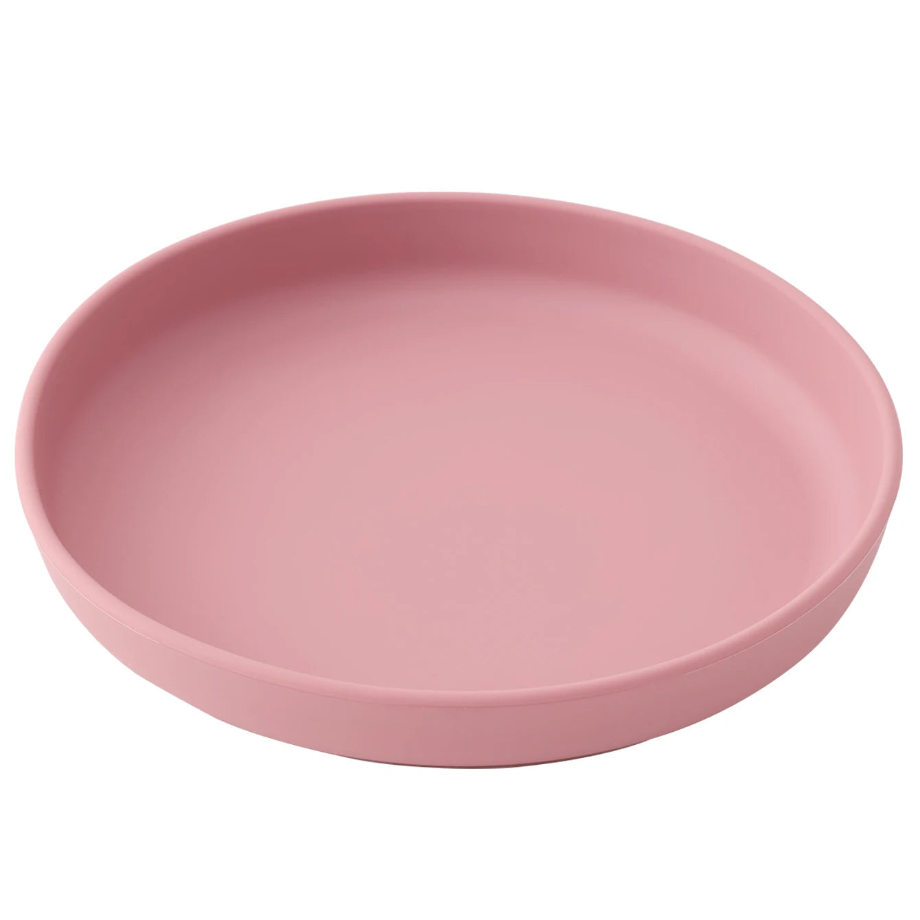Color Kids 1PCS Food Grade Silicone Baby Plate Anti-Slip Sucker Dishes Toddler Feeding Bowl BPA Free Newborn Accessories Purest Peak
