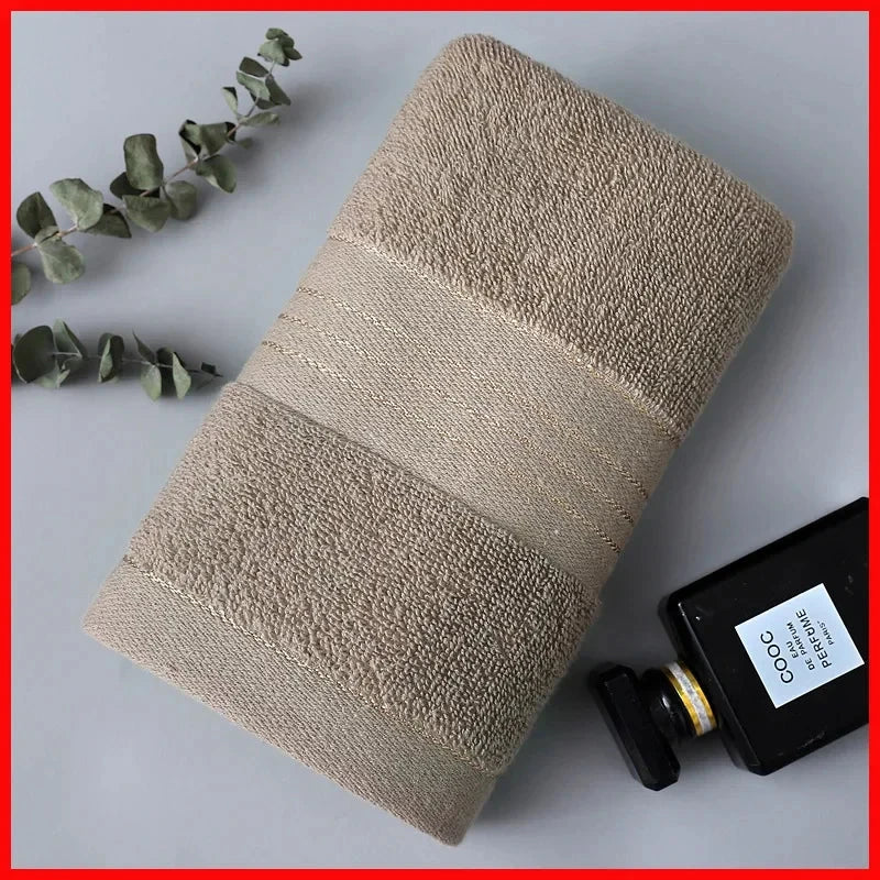 All-cotton Class A Thickened Absorbent Jacquard Polyester-cotton Skin-friendly Face Towel Bath Pure Cotton Towel Adult Towel Econic Blanks
