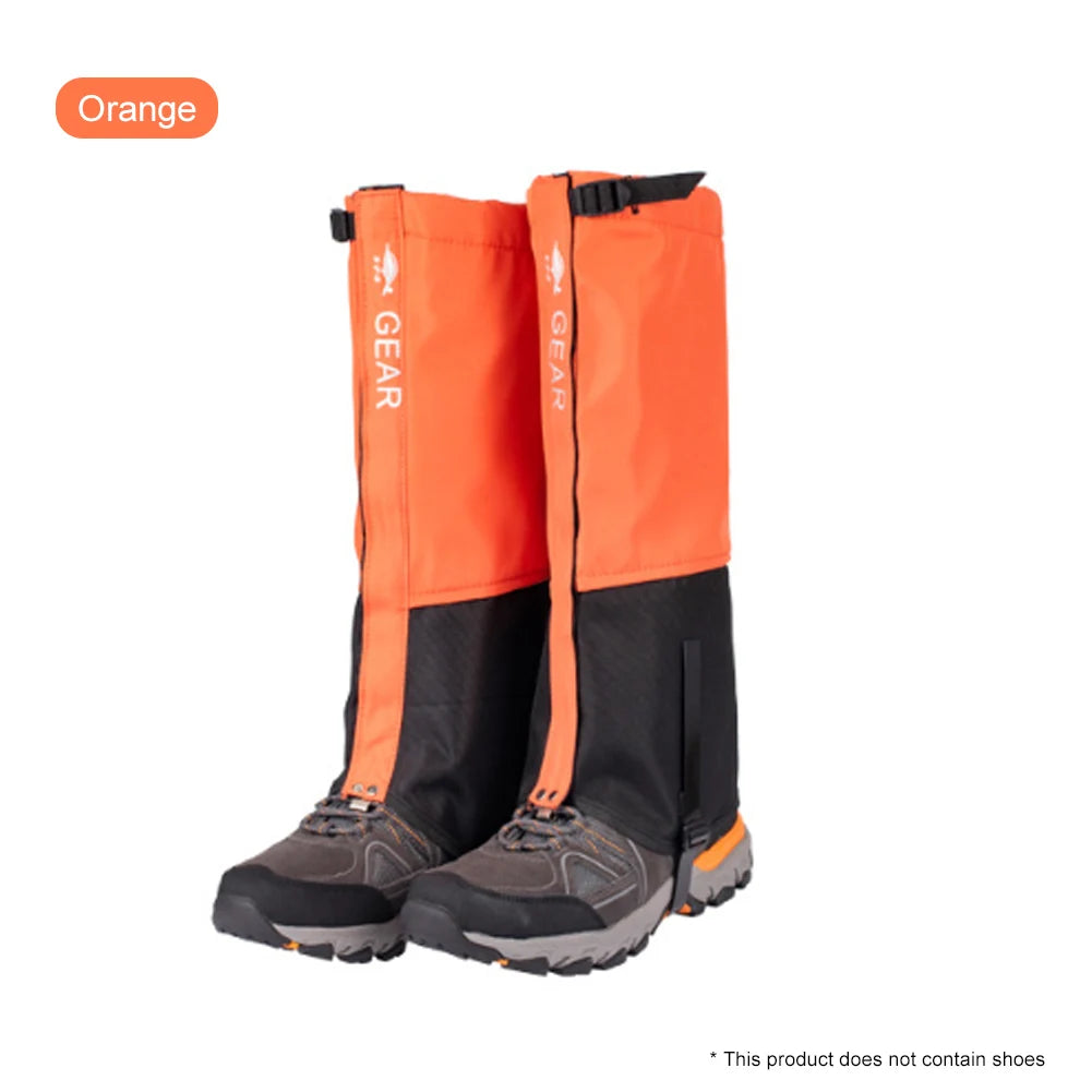 Outdoor Travel Leg Warmers Hiking Leg Gaiter Waterproof Legging Shoes Hunt Climbing Camping Winter Tourist Snow Foot Cover Quick Pick Grocers