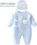 Boys Girls Bodysuit Newborn Winter Onesie Clothes Cotton Toddler Home Wear  0-6M Thickened Spring and Autumn Clothing Econic Blanks