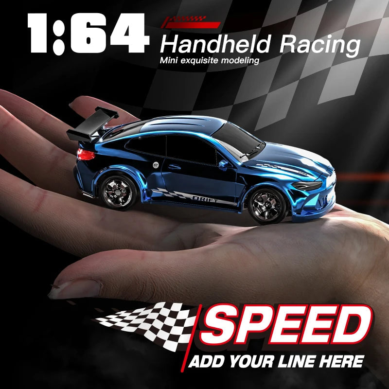 2025 New Kf20 1:64 Drift Rc Car Four-wheel remote-controlled racing car Full proportions Desk Competition Toy Boys Ideal gifts. Econic Blanks