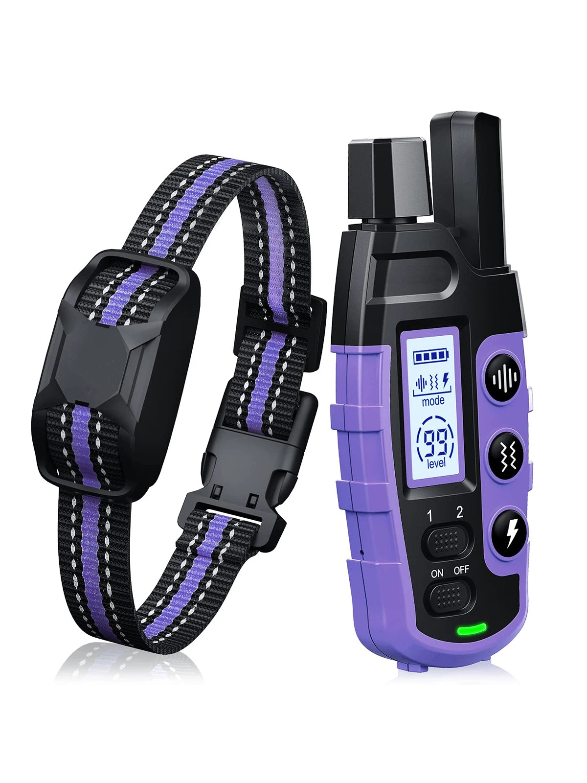 3300Ft Electric Dog Training Collar Remote Control Waterproof Pet BehaviorFor 5-120lbs Puppy With Shock Vibration Quick Pick Grocers