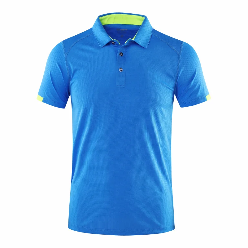 Casual Sports Quick-drying Lapel Short-sleeved POLO Shirt Cycling Suit Fitness Suit For Men Quick Pick Grocers