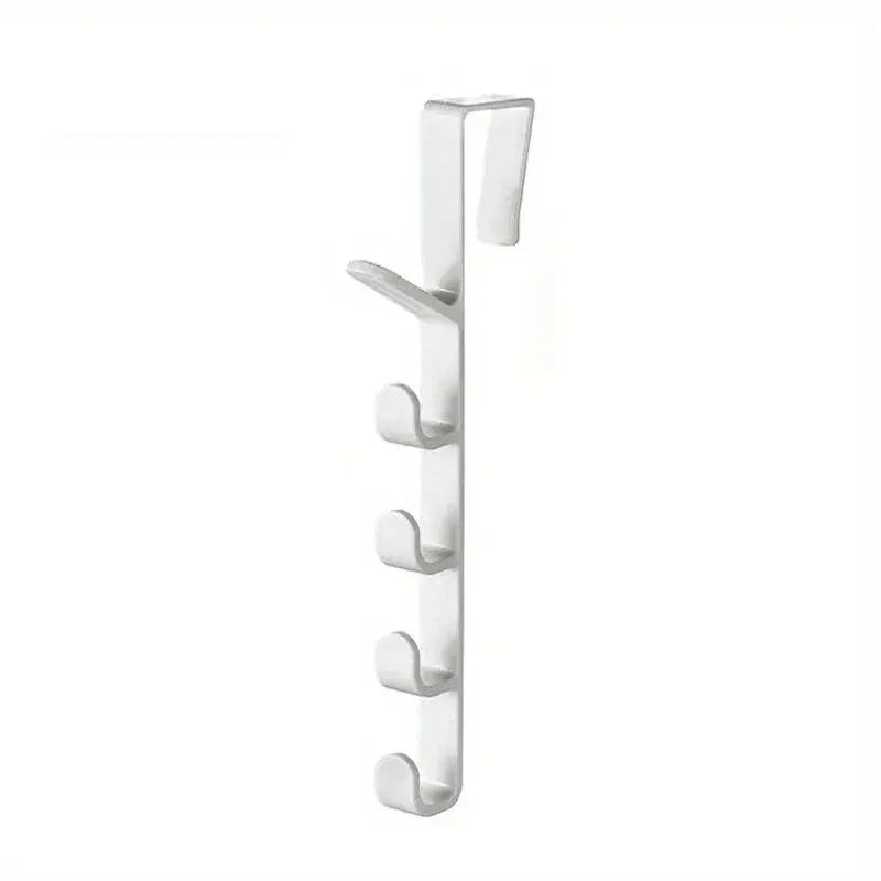 1pc Bedroom Door Hanger Clothes Hanging Rack Over The Door Plastic Home Storage Organization Hooks, Purse Holder For Bags Rails Econic Blanks