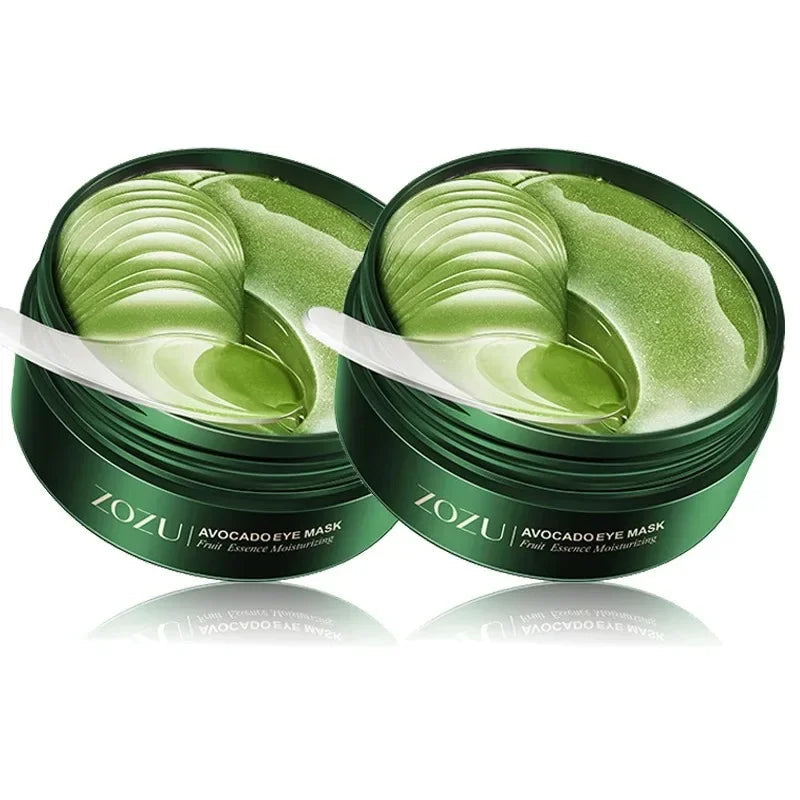 60PCS/120 PCS Eye Mask Avocado Gold Moisturize Firming Improve Eye Bags Eye Patches Anti Wrinkle Eye Patches for Dark Circles Quick Pick Grocers