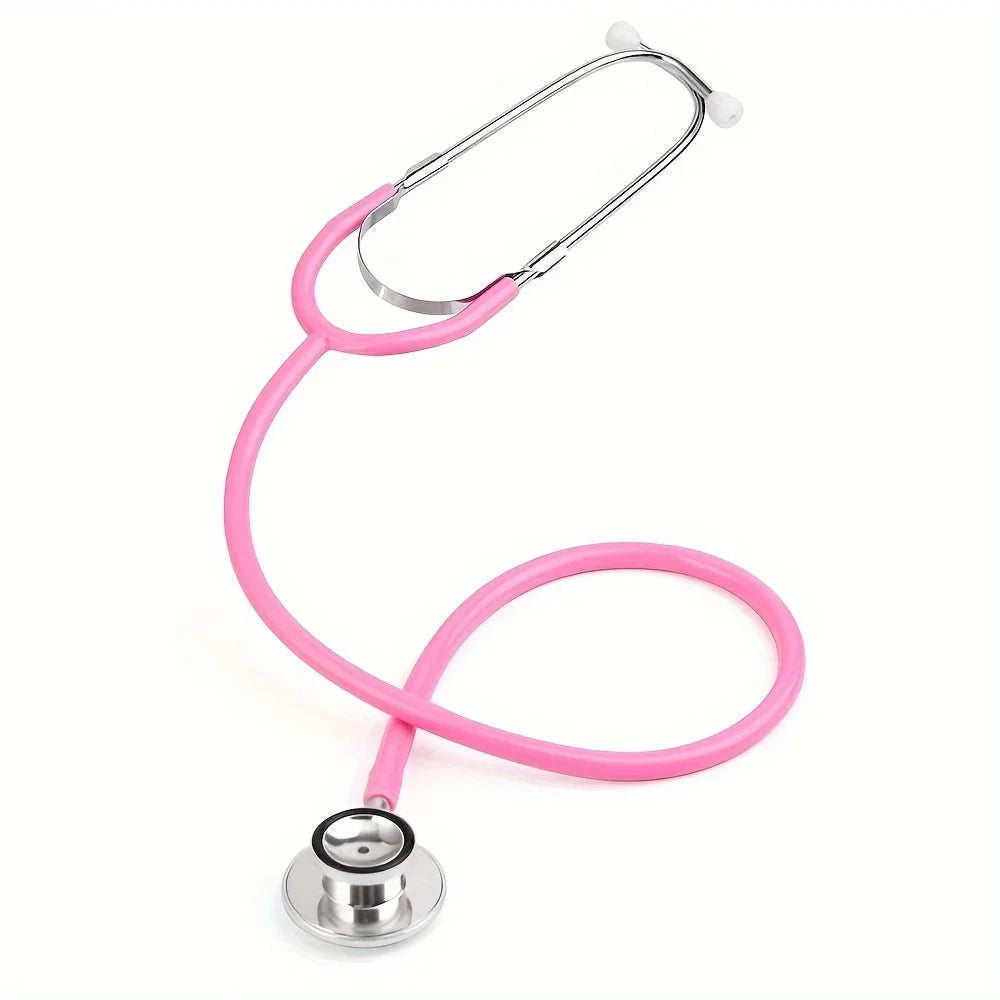 Stethoscope Toy, Simulated Doctor Toy, Nurse Health Medical Single Head Stethoscope, Role-playing Pretend Doctor Toy Econic Blanks