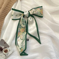 Cashew flower silk scarf, double-sided printed headband, ins decoration, versatile triangle scarf accessories Quick Pick Grocers