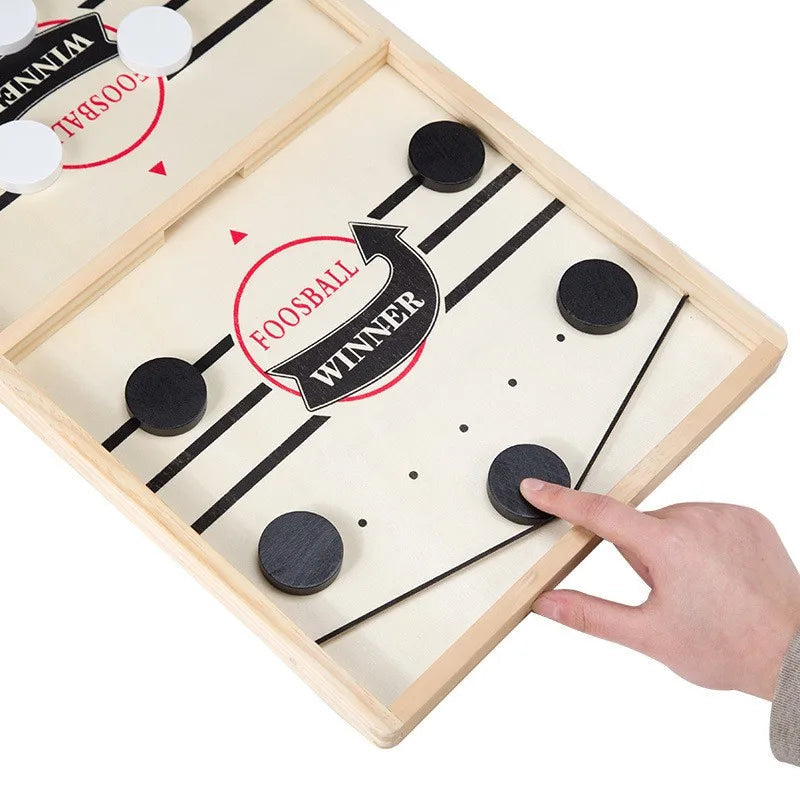 Foosball Winner Games Table Hockey Game Catapult Chess Parent-child Interactive Toy Fast Sling Puck Board Game Toys For Children Econic Blanks