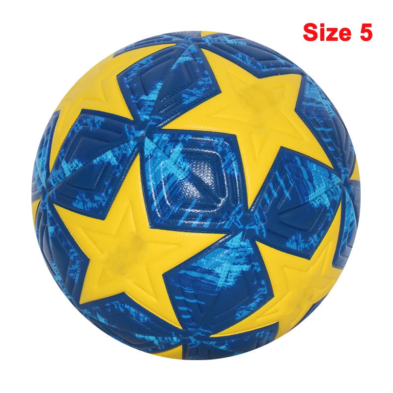 Standard Soccer Ball Professional Outdoors Sports Match Balls Training Seamless Football High Quality PU Material Size 5 Size 4 Quick Pick Grocers