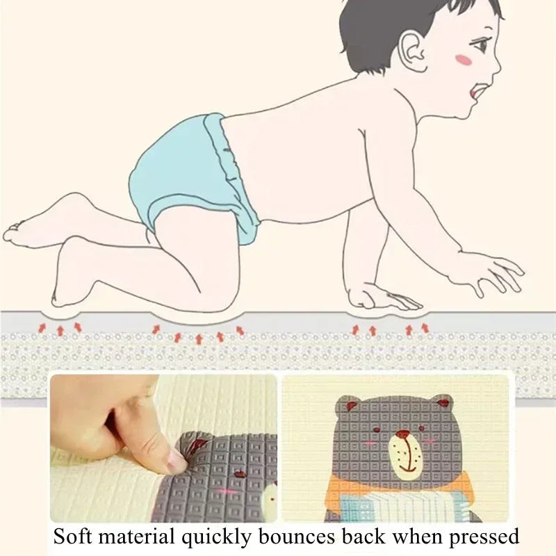 5 sizes to choose Baby Crawling Play Mats Non-toxic High-quality EPE Baby Activity Gym Carpet Baby Game Children's Safety Rug Purest Peak