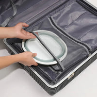 Plastic Folding Wash Basin, Portable Laundry Tub for Home, Bathroom, Kitchen, Adult & Baby Bath Basin, Travel Wash Basket Quick Pick Grocers