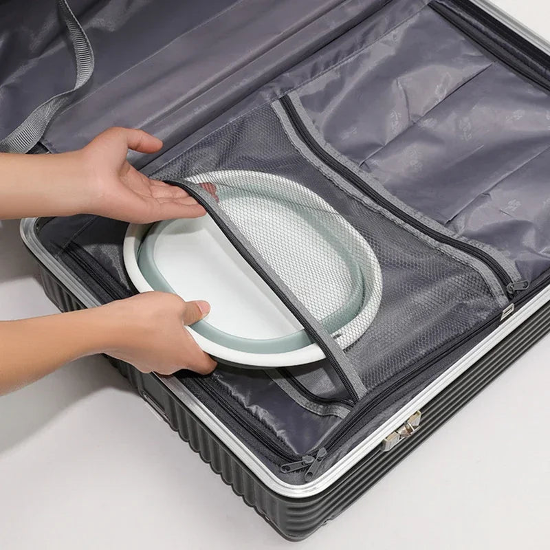 Plastic Folding Wash Basin, Portable Laundry Tub for Home, Bathroom, Kitchen, Adult & Baby Bath Basin, Travel Wash Basket Quick Pick Grocers