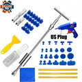PWS Car Dent Repair Tools Puller Removal Kit Slide Hammer Reverse Hammer Tool Body Suction Cup Adhesive Blue Glue Tabs Quick Pick Grocers