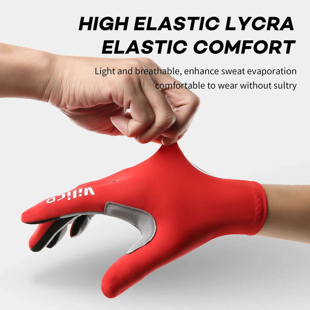 Vilico Professional Outdoor Cycling Gloves With Sensitive Touch Screen Shock Absorption Anti Slip Wear-resistant Riding Gloves Quick Pick Grocers