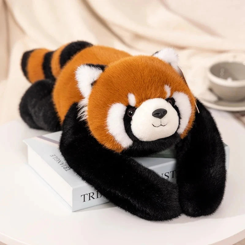 30-65cmKawaii High Quality Forest Animal Plush Doll Pillow Soft Long-arm Raccoon Dinosaur Sloth Panda Koala Plush Toy Home Decor Econic Blanks