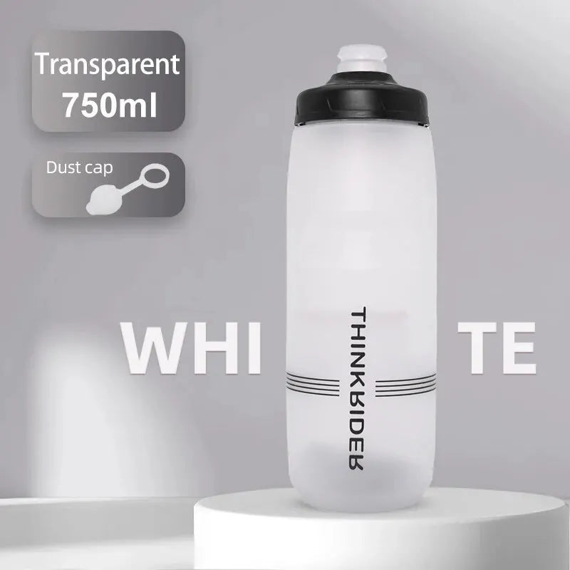 ThinkRider 620ml/750ml Bicycle Bottle MTB Road Bike Water Bottle Outdoor Sports Plastic Portable Large Capacity Drink Cycling Quick Pick Grocers