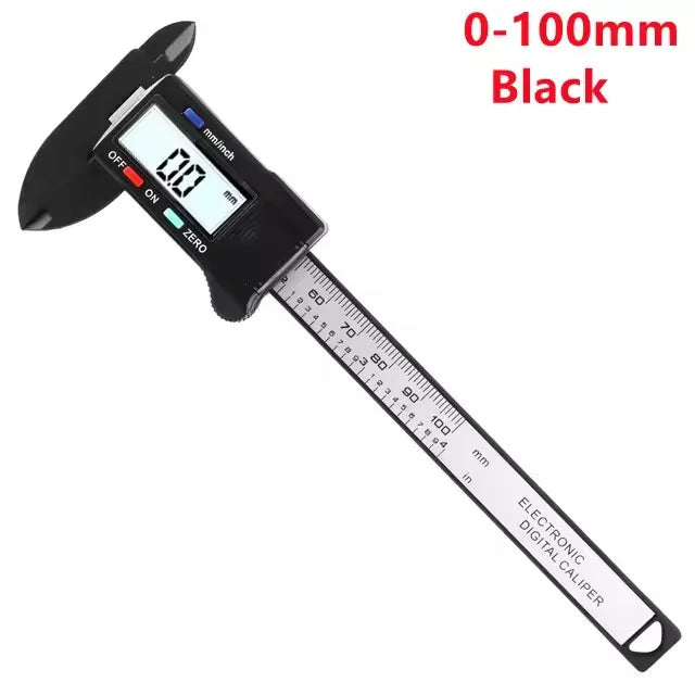 150mm 100mm Electronic Digital Caliper Carbon Fiber Dial Vernier Caliper Gauge Micrometer Measuring Tool Digital Ruler Econic Blanks