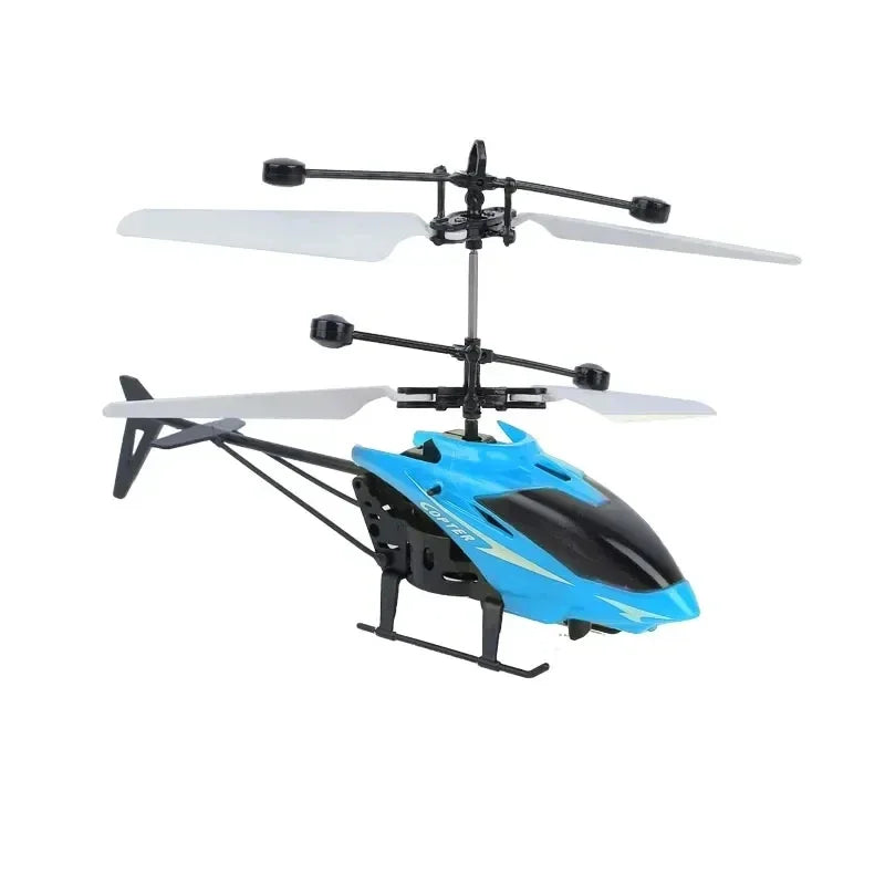 Rechargeable Mini RC Drone Remote Safe Fall-resistant RC Helicopters Drone Children Toys（No remote control battery） Econic Blanks