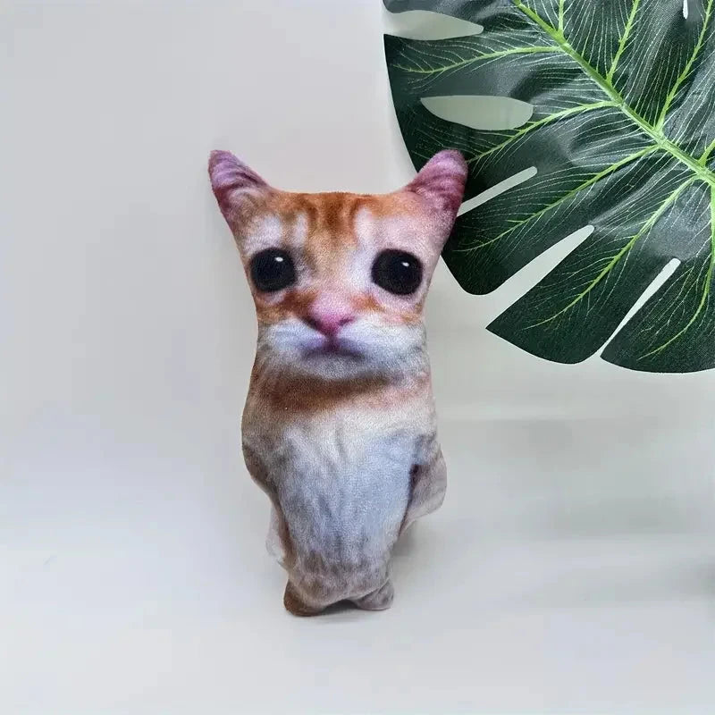 Cute El Gato Plush Toy – Wowwow Cat Doll Stuffed Animal Gift for Kids Econic Blanks