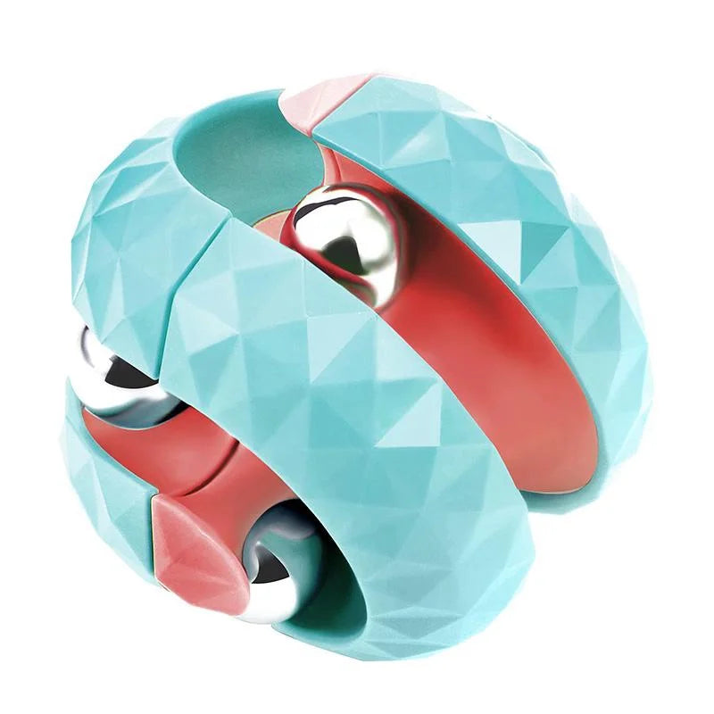Orbit Ball Toy, Fidget Cubes Top Spinning Toy, as Stress Relief Gifts & Creative Decompression Toys, Puzzle Games for Kids Econic Blanks