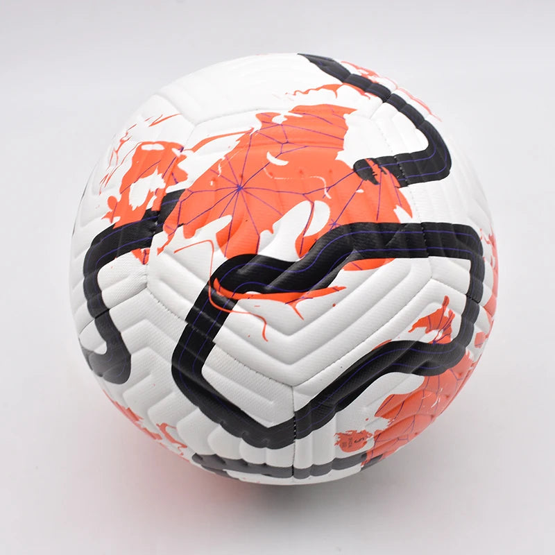 Soccer Balls Standard Size 5 Machine-Stitched Ball PU Material Sports League Outdoor Match Football Training Ball Futbol Voetbal Quick Pick Grocers