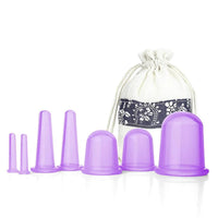 Silicone Vacuum Cupping Massage Jars Anti Cellulite Massage Facial Suction Cups Face Neck Lift Skin Scraping Guasha Anti Wrinkle Quick Pick Grocers