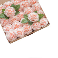10~100pcs Rose Artificial Flowers Foam Fake Roses Wedding Bouquets Centerpieces Mothers Day Valentines Gifts Party Decoration Quick Pick Grocers