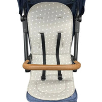 Stroller Seat Cushion Soft Baby Pushchair Car Cart High Chair Seat Trolley Cushions Kids Stroller Mattress Soft Pad Large Sizes Purest Peak