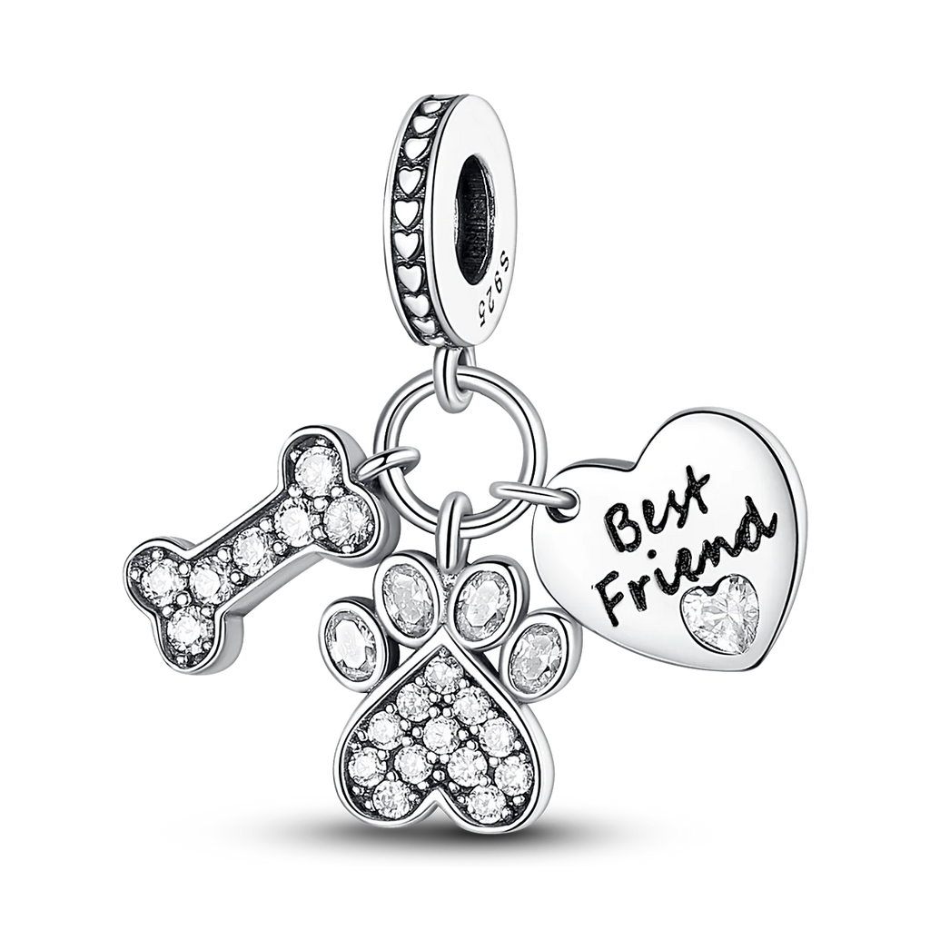 2025 Hot Sale Charms Bead 925 Sterling Silver Pink Butterfly Luminous Firefly Dangle Fit Bangle Bracelet Necklace DIY Jewelry Econic Blanks