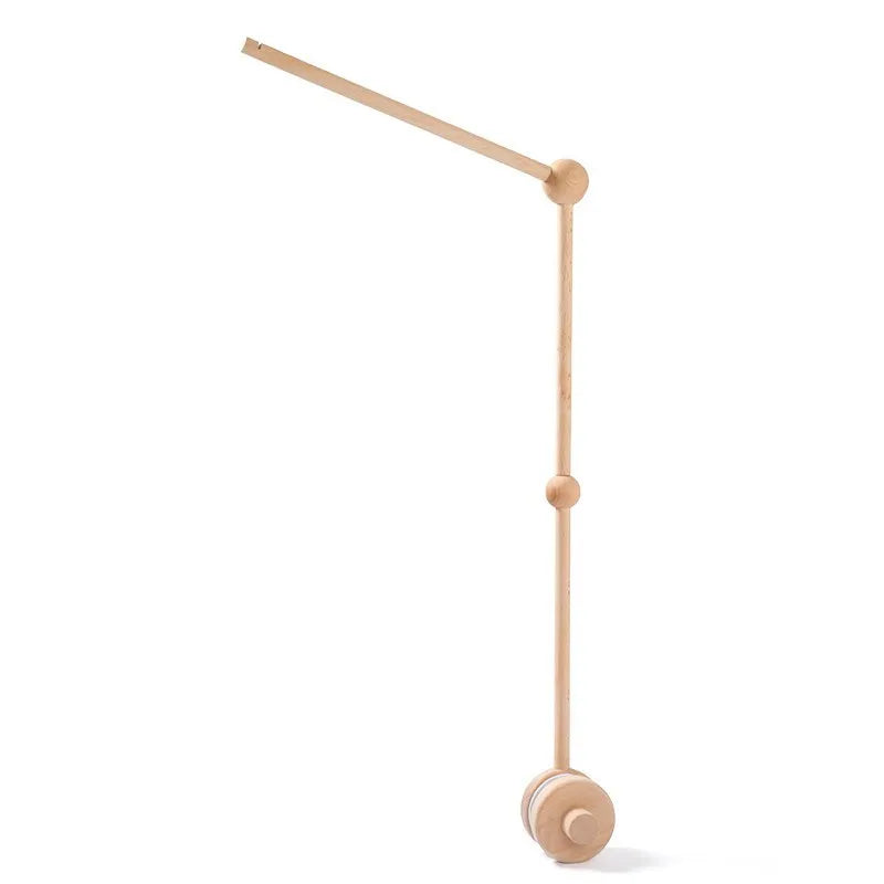 Mobile Wooden Bell Baby Toys 0-12 Months Rattle Toys Bed Newborn Crib mobile With Music Box Bed Bell Hanging Toys Crib Bracket Purest Peak