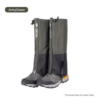 Outdoor Travel Leg Warmers Hiking Leg Gaiter Waterproof Legging Shoes Hunt Climbing Camping Winter Tourist Snow Foot Cover Quick Pick Grocers