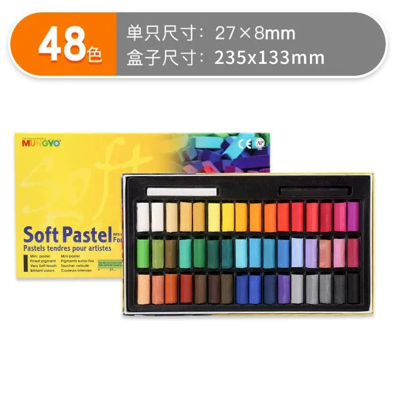 MUNGYO Artist Oil Pastel Set 12/25/50 Professional Painting Drawing Graffiti Art Crayons Washable Round Non Toxic Sticks Econic Blanks