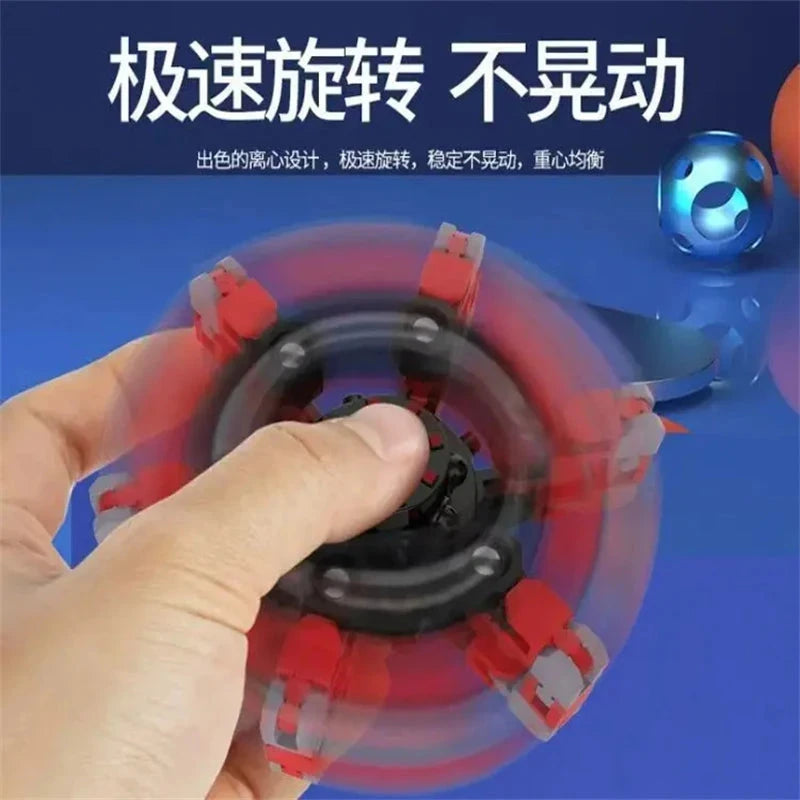 Deformed Fidget Spinner Chain Toys For Children Antistress Hand Spinner Vent Toys Adult Stress Relief Fidget Sensory Gyro Gift Econic Blanks