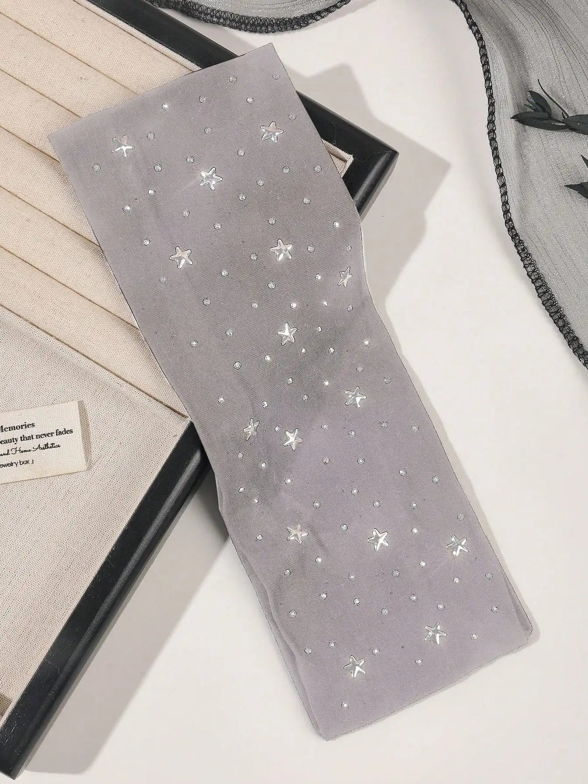 1/2Pcs Black White Star Headbands for Women Girls Yoga Workout No Slip Soft Hair Accessories Head Wraps Fashion Hairbands Quick Pick Grocers