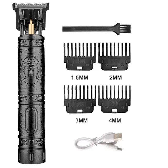 Vintage Cordless Hair Cutting Machine Portable Hair Clipper Electric Hair Trimmer USB Fast Charging Shaver Barber For Hairdresse Quick Pick Grocers