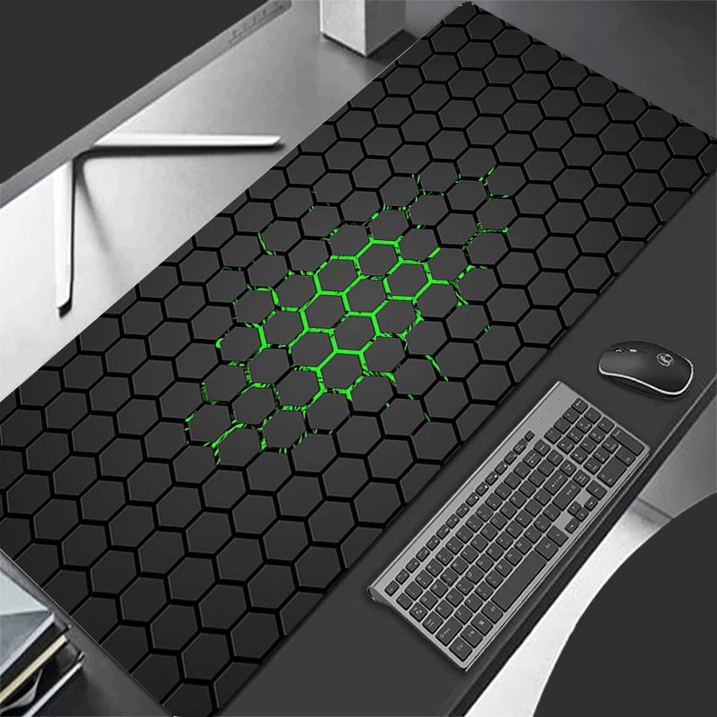 HEX Hexagon Mousepad Computer New XXL MousePads Keyboard Pad Mouse Mat Gamer Soft Office Carpet Table Mat Desktop Big Mouse Pad Quick Pick Grocers
