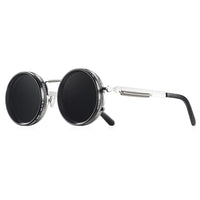 CRIXALIS Polarized Round Sunglasses ND9 Adjustable Dimming Men Women Retro Punk Men's Fishing Eyeglasses Outdoor Shades UV400 Quick Pick Grocers