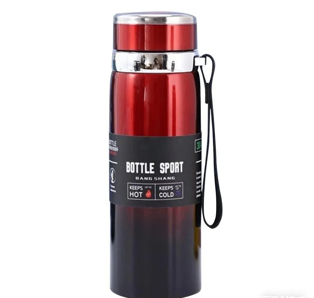 1L Thermal Water Bottle Keep Cold and Hot Water Bottle Thermos for Water Tea Coffee Vacuum Flasks Stainless Steel Thermos Bottle Quick Pick Grocers