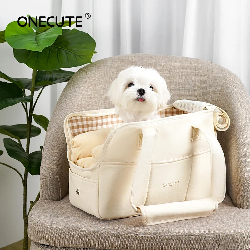 Puppy Go Out Portable Shoulder Handbag Dog Bag Pet Cat Chihuahua Yorkshire Dog Supplies Suitable For Small Dogs dog carrier Quick Pick Grocers