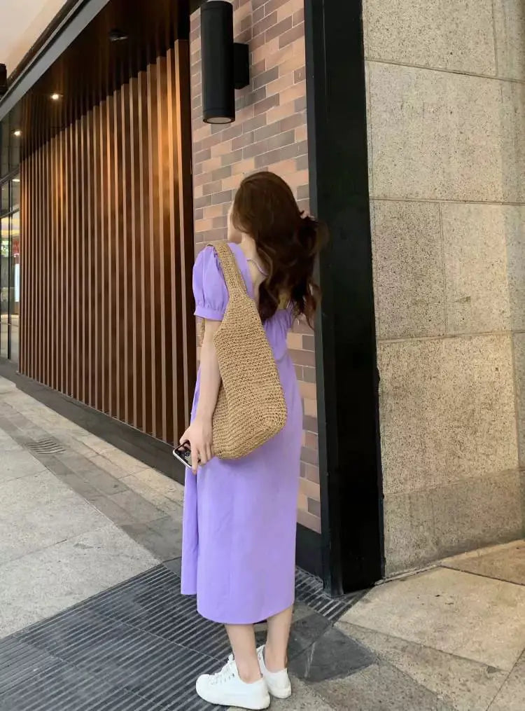 French Style Large Capacity Woven Straw Woven Bag for Women New Beach Vacation Shoulder Bag Casual Commuting Tote Bag Purse Quick Pick Grocers