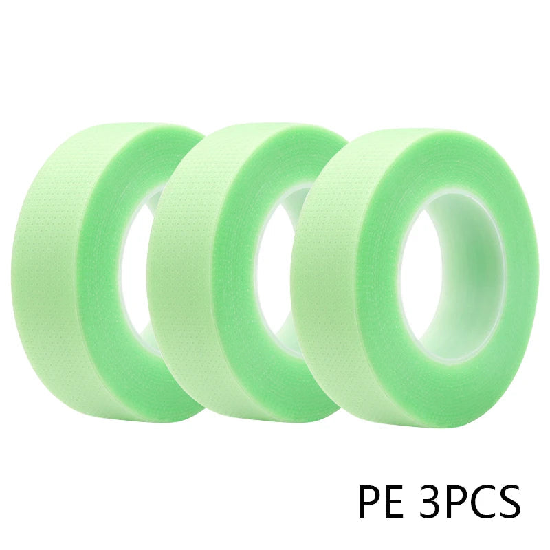 1/3/5 Rolls Eyelashes Extension Tape PE Adhesive Tools Under Eye Pads For Micropore Lashes Grafting Supplies Lash Lifting Tapes Quick Pick Grocers