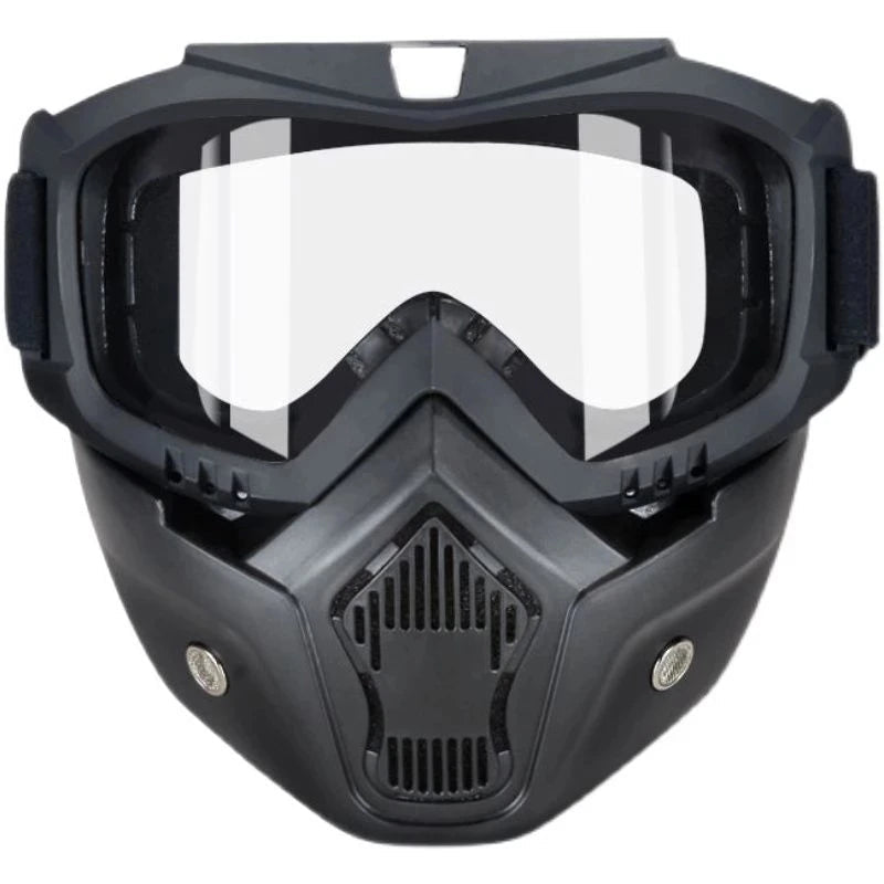 Goggles Full Face Hd Transparent Fog-proof Sand-proof Electric Welding Protective Glasses Versatile Breath-proof Windproof Mask Quick Pick Grocers