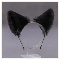 Lolita Animal Cat Fox Ear Hair Hoops Cosplay Girls Halloween Anime Headbands Headwear Hair Accessories Quick Pick Grocers