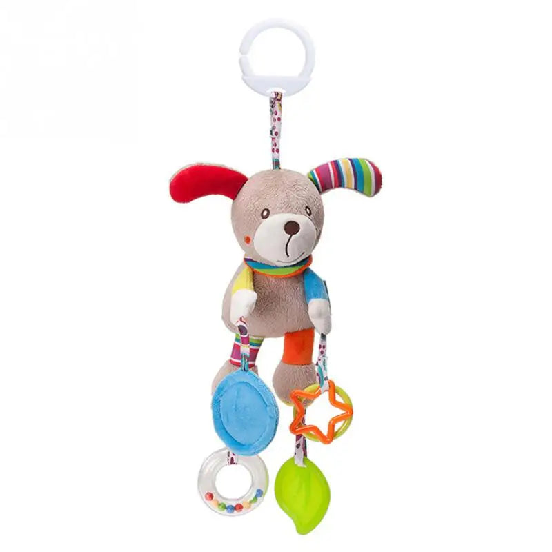 Newborn Baby Plush Stroller Toys Baby Rattles Mobiles Cartoon Animal Hanging Bell Educational Baby Toys 0-12 Months Speelgoed Purest Peak