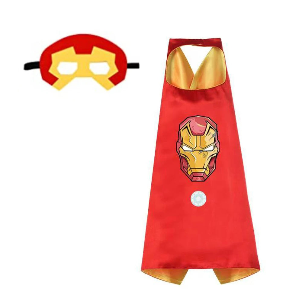 Superhero Capes for Boy girl birthday Gifts Cartoon Dress Up Costumes Party Supplies Easter halloween cape cloak Quick Pick Grocers