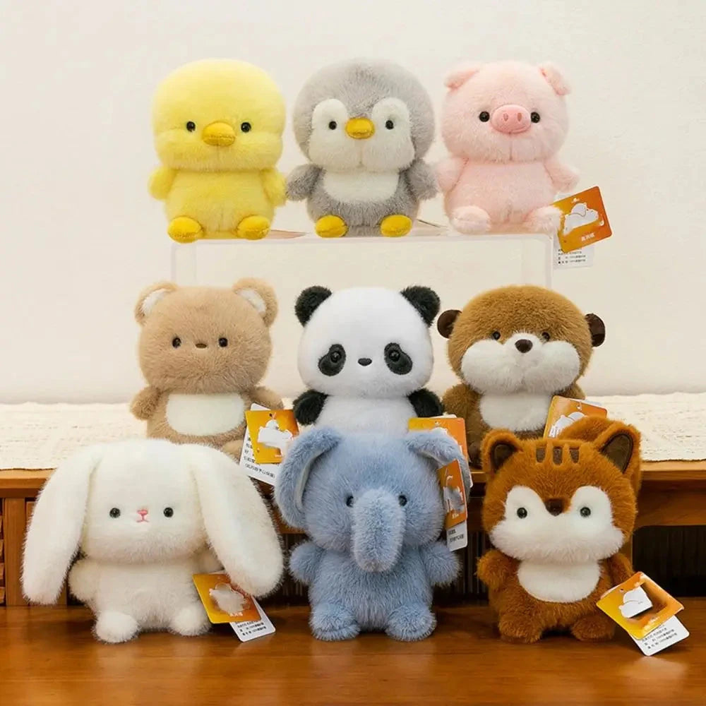 Cute 16cm Plush Companion Doll Capybara Elephant Stuffed Animal Pillow Plush Bear Animal Plush Toy Sleeping Gift Econic Blanks