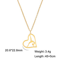 Rhythmic Gymnastics Necklace Women Trend 2025 Gymnast Stainless Steel Jewelry BFF Dancer Girl Sport Accessories Mother Day Gift Quick Pick Grocers