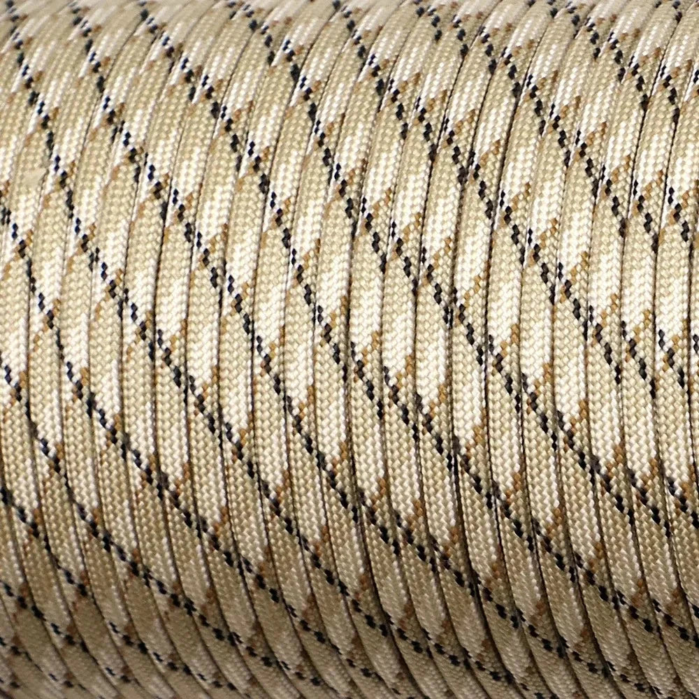 7-Cores 550 Paracord Rope 5 15 30 M Dia.4mm Cord For Outdoor Camping Survival Lanyard Parachute Hiking Tent Accessories Econic Blanks